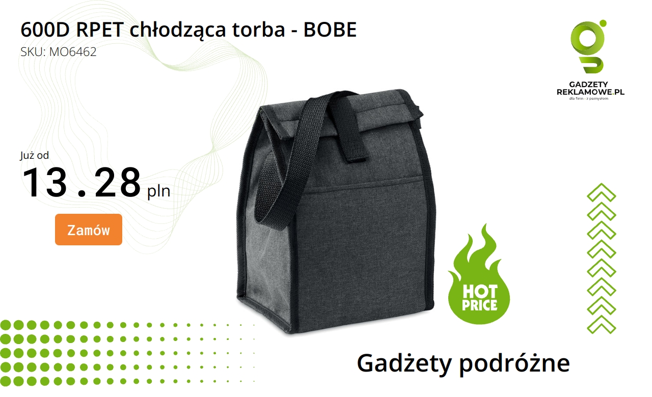 600D RPET chłodząca torba BOBE