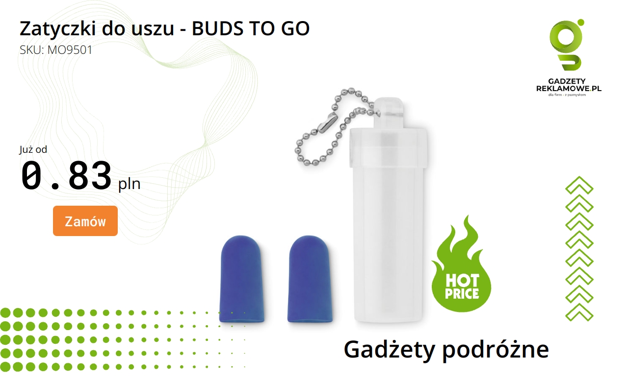 Zatyczki do uszu BUDS TO GO